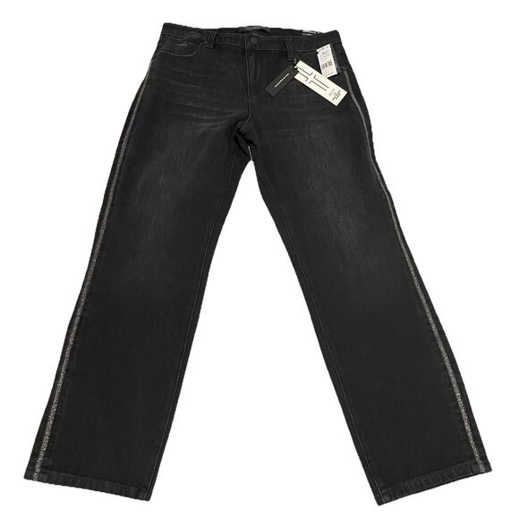Liverpool Jeans Women size 10/30 Black ECO LIV NonSkinny Skinny New Mirror Cove - Picture 1 of 8
